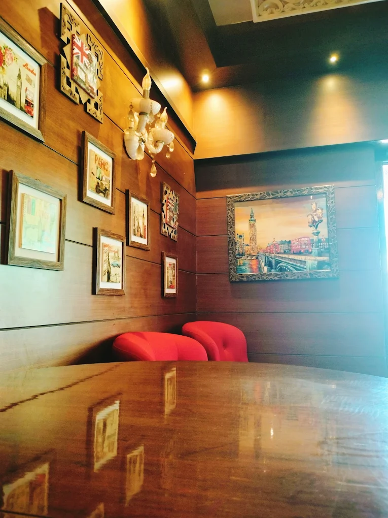 Luxury restaurant interior